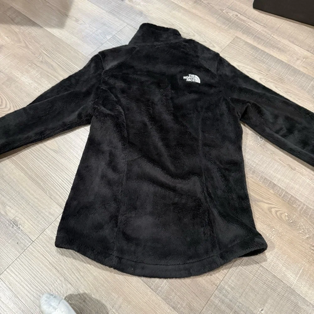 The North Face Black Plush Fleece Jacket - Picture 2 of 6